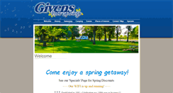 Desktop Screenshot of givenshotsprings.com